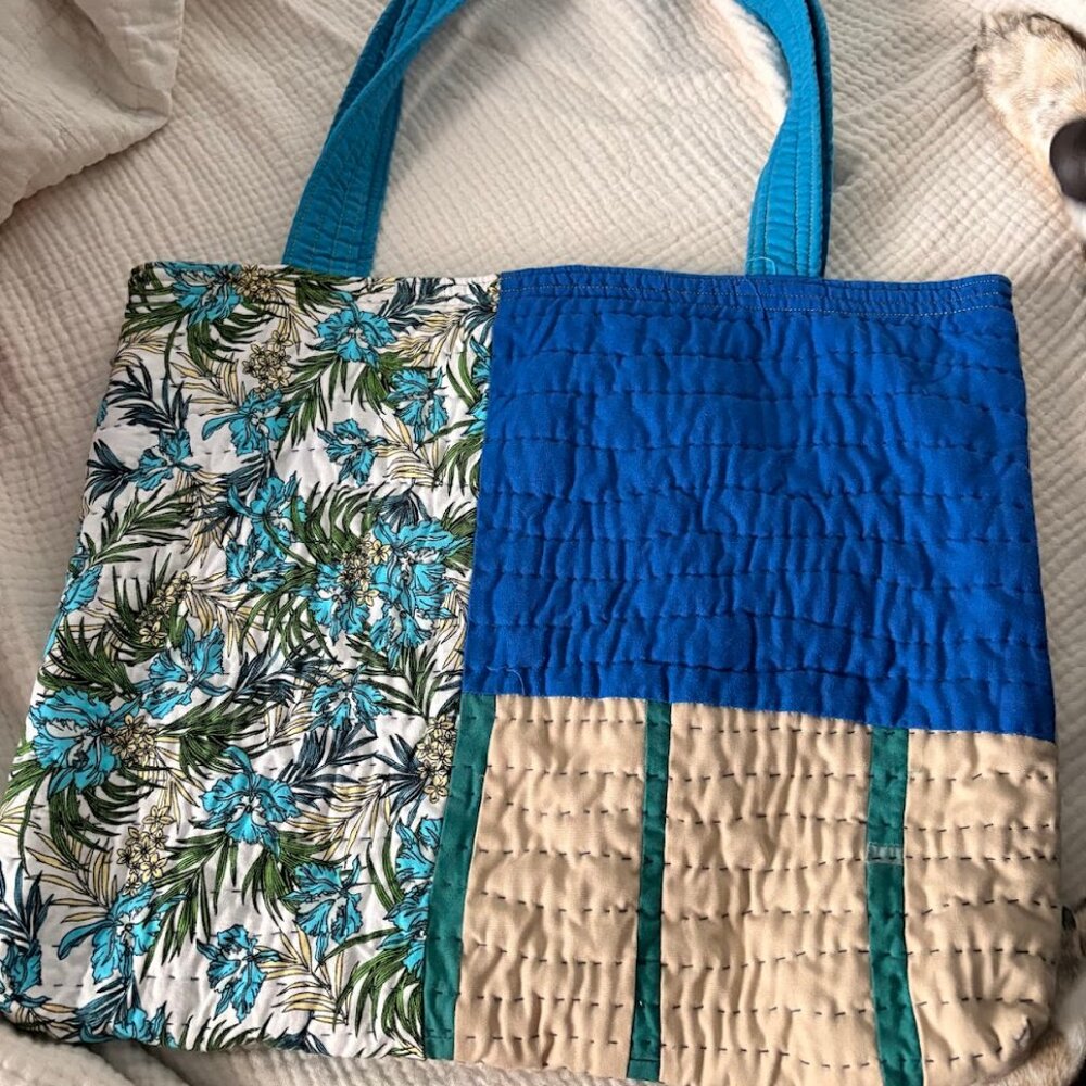 Handmade Quilted Tote